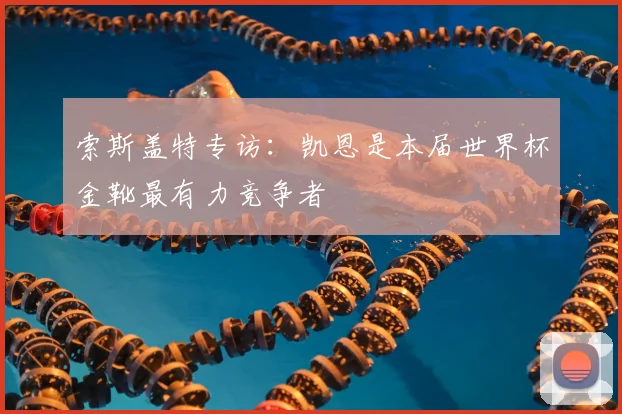 索斯盖特专访:凯恩是本届世界杯金靴最有力竞争者