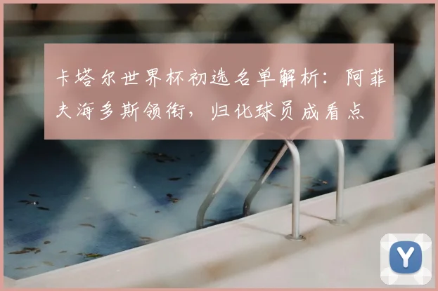 卡塔尔世界杯初选名单解析：阿菲夫海多斯领衔，归化球员成看点